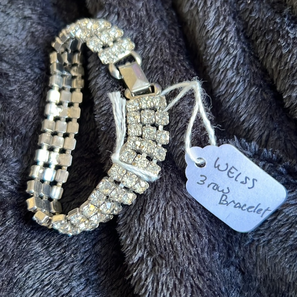 WEISS 3 row bracelet